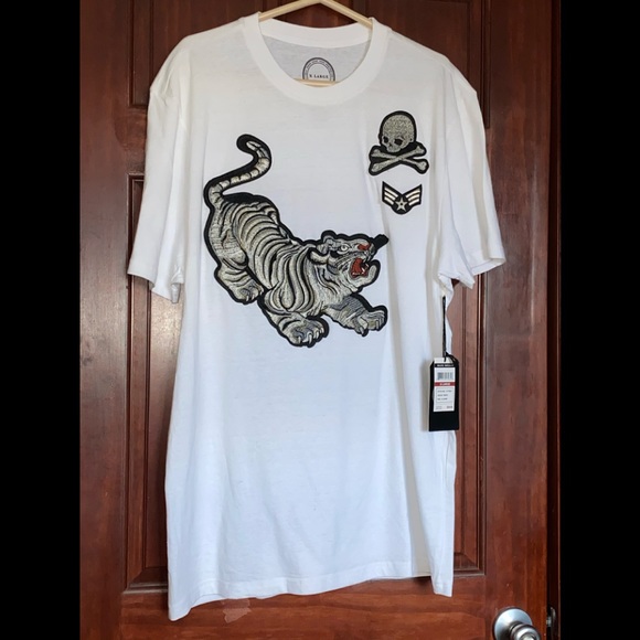 Maxi Milian Rugged White Tee Shirt - Picture 4 of 9